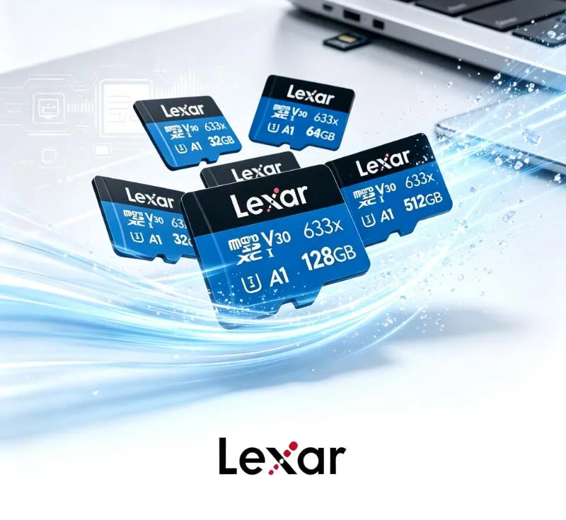 Memory Card Ssd - Lexar 高性能メモリカード 633x BLUEシリーズ MicroSDHC MicroSDXC