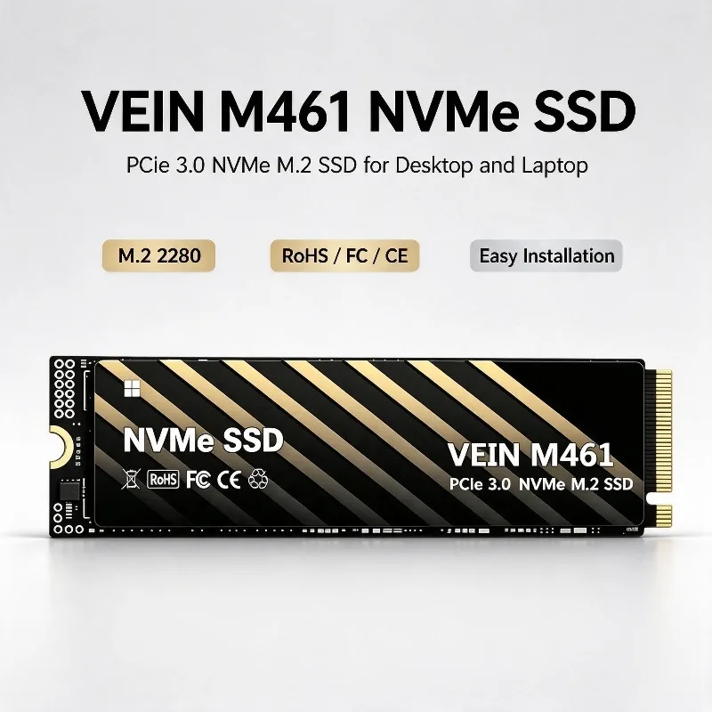 高速VEIN M461 M.2 2280 PCIe 3.0  - Ssd 500Gb のレビューと価格