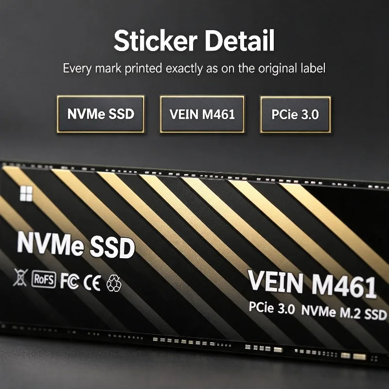 高速VEIN M461 M.2 2280 PCIe 3.0  - Ssd 500Gb のレビューと価格