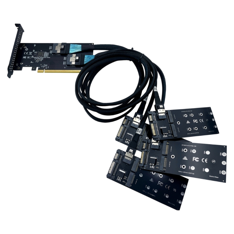 新しいPCIe X16 SFF-8654 SlimSAS 4 - Memory Card Ssd のレビューと価格