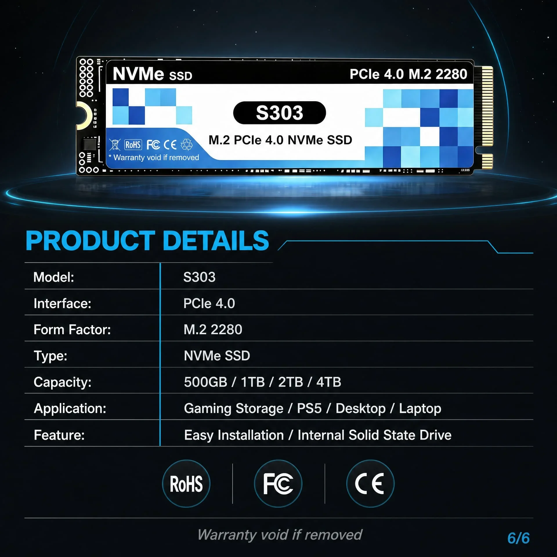 オリジナル PCIe 4.0 NVMe M.2 SSD S3 - Ssd 500Gb のレビューと価格