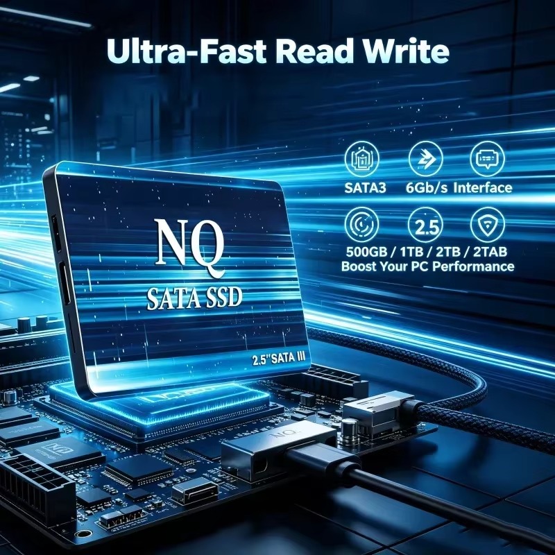 NQ 2.5インチ SATA III SSD 500GB 1 - Ssd 500Gb のレビューと価格
