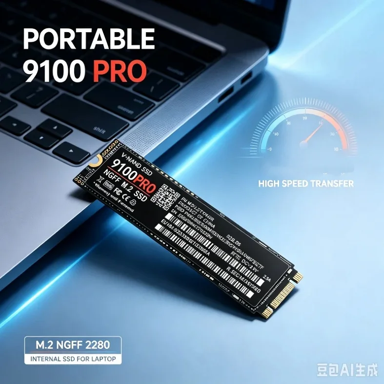 ポータブル9100PRO M.2 NGFF SSD、PCIe - Ssd 500Gb のレビューと価格