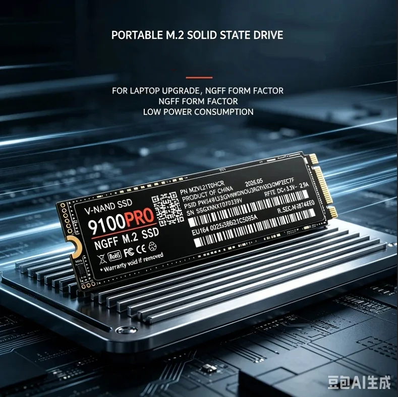 ポータブル9100PRO M.2 NGFF SSD、PCIe - Ssd 500Gb のレビューと価格