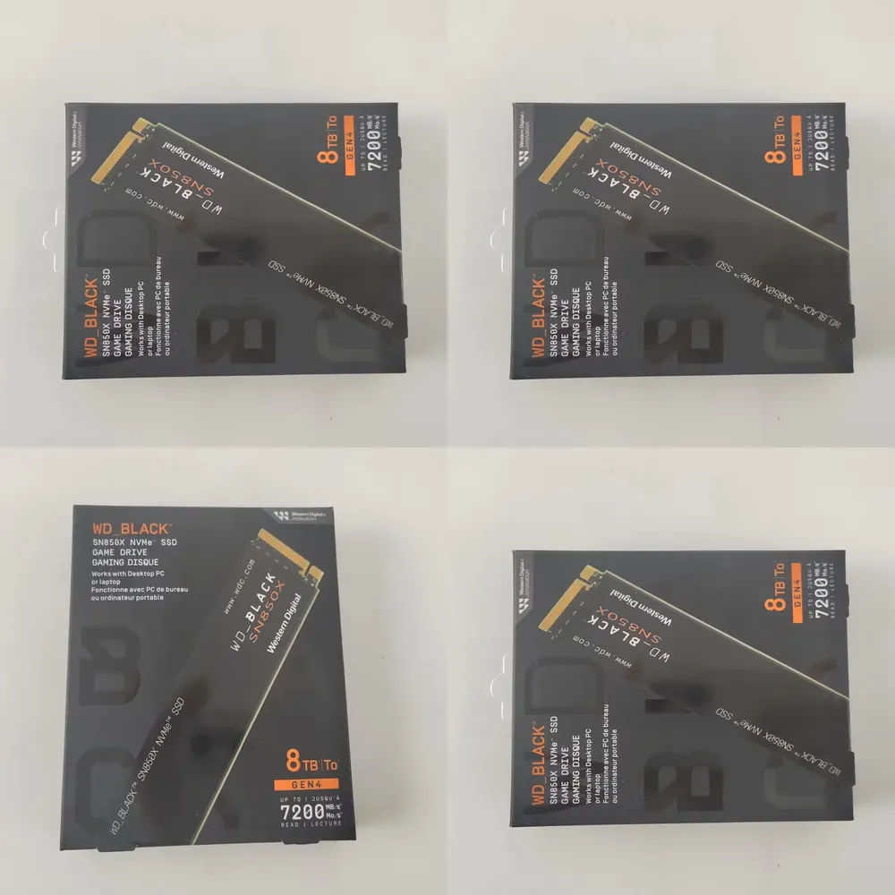 新しいWD_BLACK SN850X 8TB NVMe SS - Nvme Ssd のレビューと価格